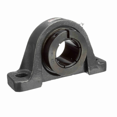 Browning Mounted Cast Iron Two Bolt Pillow Block Ball Bearing, 52100 Bearing Steel, Concentric Lock VPB-236